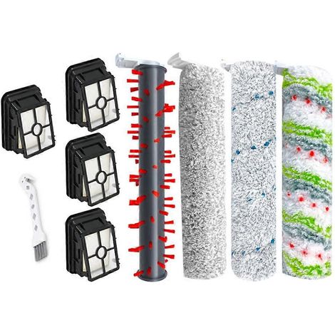 Pièces détachées pour aspirateurs sans fil Bissell Crosswave Cordless Max 2554, 2554A, 2590, 2596, 2596B, 2596M, 2765, 2767Z et 2761 : brosse rotative et filtre. (1/5)