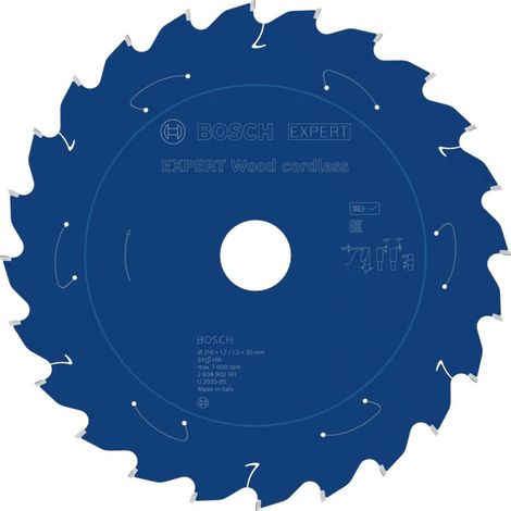 Lame de scie circulaire Bosch expert 216 mm carbure 48 dents
