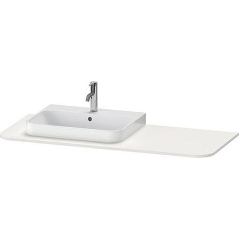 Console Duravit Happy D.2 Plus, 1300x550 mm, 1 découpe à gauche, (1/5)