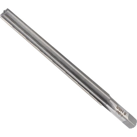 Maschinenreibahle aus Schnellarbeitsstahl, scharfe Schneidkante, Härte, Industriebedarf, 8 mm (1/5)