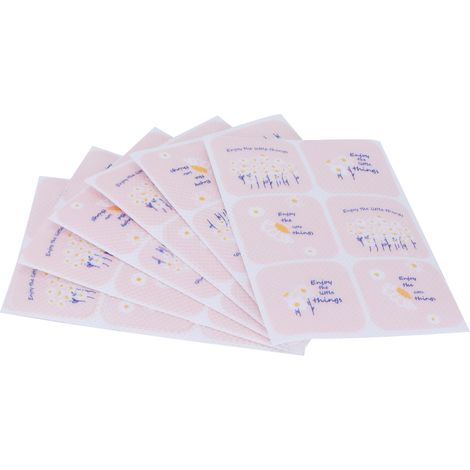 36 Autocollants Anti-Moustiques Motif Pâquerette - Lot de Patchs Répulsifs pour Activités Extérieures (1/5)