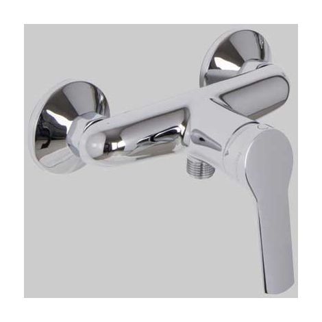 Rubinetto Miscelatore Doccia Esterno Leva Chiusa Serie 4 Cromo Fima