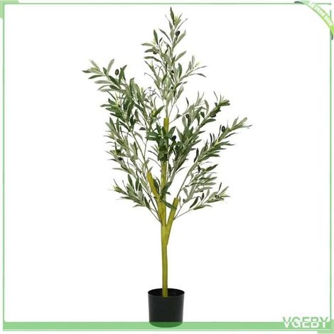 4103568 Olivier artificiel 450 feuilles 120 cm vert (1/5)