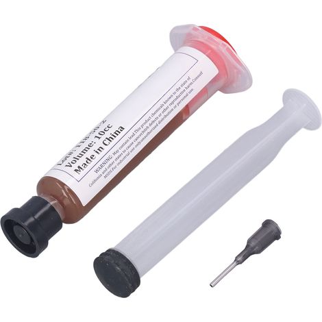 Lötflussmittel ohne Rückstände, entfernbare Paste für PC- und Handy-Reparaturen, Lötwerkzeug, 10-ml-Spritze RMAUV223 (1/5)