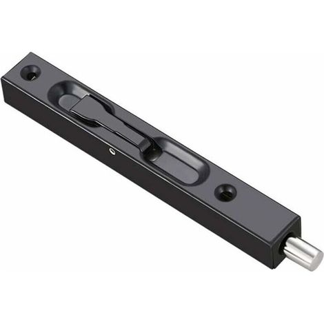 Serrure à verrou - Serrure de porte de sécurité dissimulée de 8 pouces pour portes Françaises, portes composites, portes en bois, portes doubles, (Boulon 1 Pcs)-Fei Yu