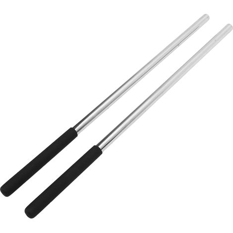 Tension Hold, 2pcs Garage Door Twist Spring Winding Bars with Non-slip Handle 1/2 Inch Diameter 17.2 Inch Length for Winding Rods (1/5)