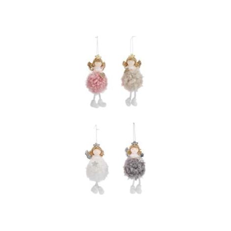 APPENDINO FATINA 18CM ROSA / BEIGE / BIANCO / GRIG (1/5)