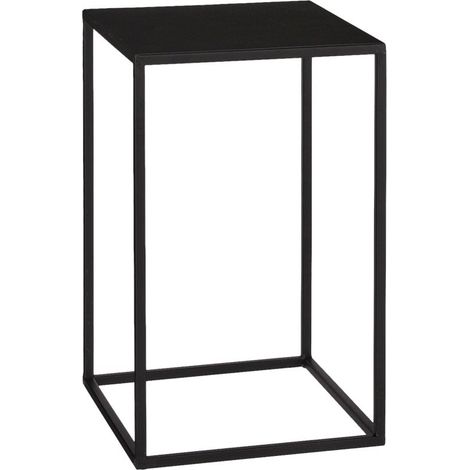 Mica Beistelltsich Quinty Ø 25 x H 40 cm schwarz Beistelltisch (1/3)