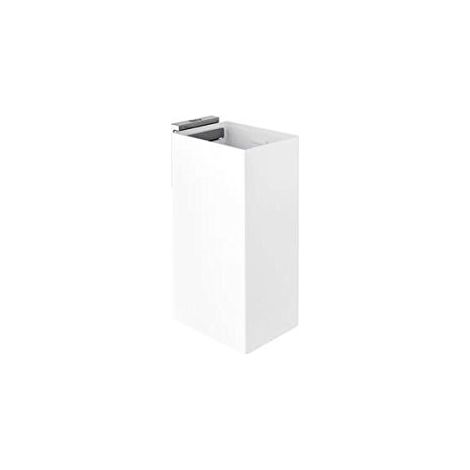 Portavaso y vaso de pared RUBIK - ROCA Color: Blanco (1/2)