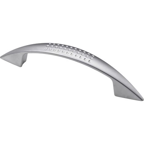 Hettich Möbelgriff Aluminium Optik 15 x 130 x 28 mm - 1 Stück Möbelbeschläge