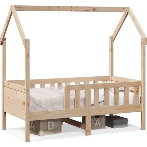 Maison Exclusive - Giroletto Casetta per Bambini 80x160 cm Legno Massello di Pino