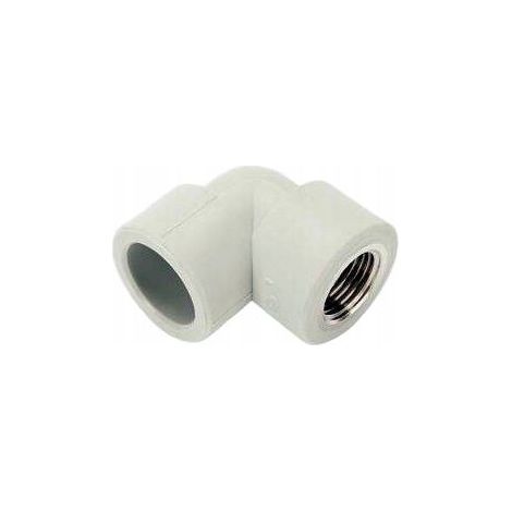 CODO DE MANGUITO PP-R 20 mm x 1/2 GW reductor