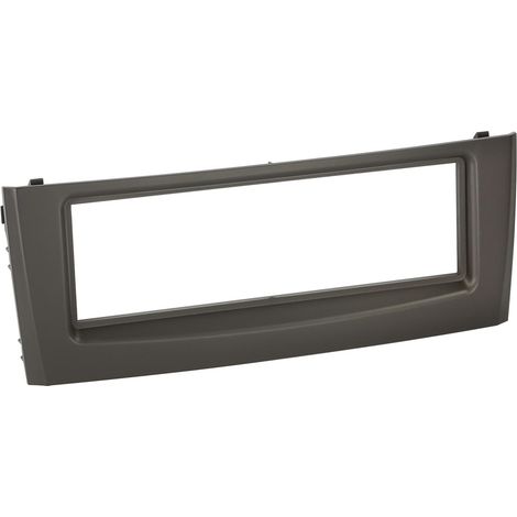 Support autoradio 1DIN compatible avec Fiat Grande Punto 05-10 Linea 07-11 Noire