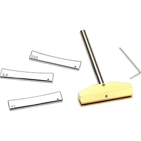 Outil de pressage de frettes, outil de luthier, outil de lutherie (1/5)