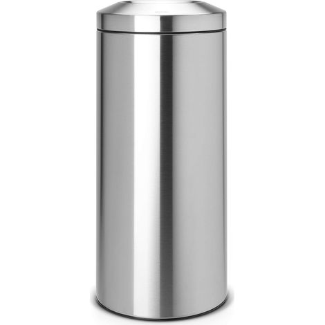 Brabantia Papierkorb Flame Guard Matt Steel Papiereimer