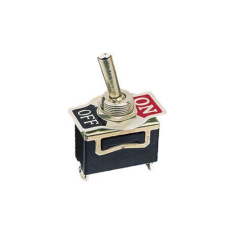Einpoliger Kippschalter 3 Positionen ON-OFF-ON Schraubanschluss 10A/ 250VAC Electro DH 11.463.I/TP 8430552059119