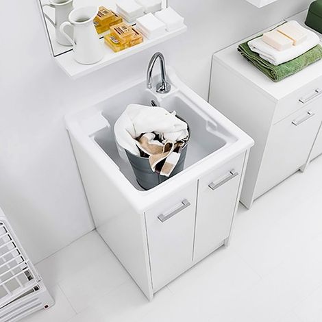 Lavapanni Domestica 50x45 completo bianco di Colavene (1/4)