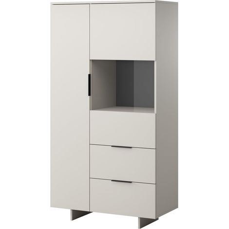 MOBILE CALMA VITRINE 170CM CASHMERE ALMA