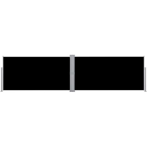 Maison Exclusive - Toldo lateral retráctil negro 160x600 cm (1/5)