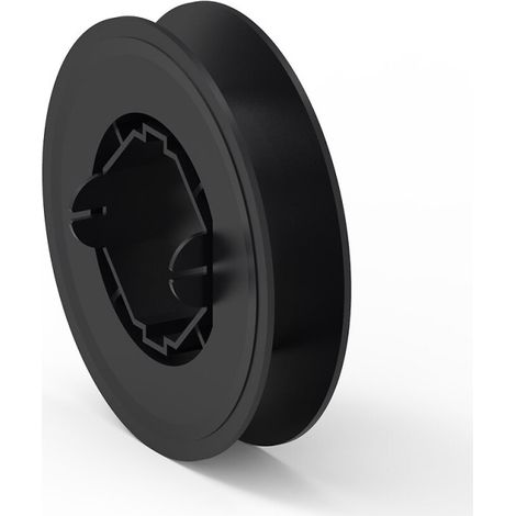 Gurtscheibe 215 mm für Rollladen-Gurt 22 mm, für 8-Kant-Welle SW 60 (1/2)