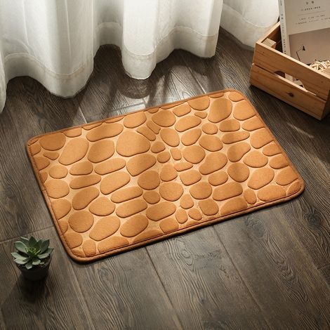 Doux et agréable au toucher - moelleux et confortable - antidérapant - élastique - séchage rapide - Kaki（4060cm）