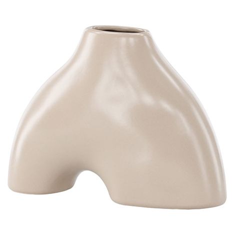 Kento Vase beige.