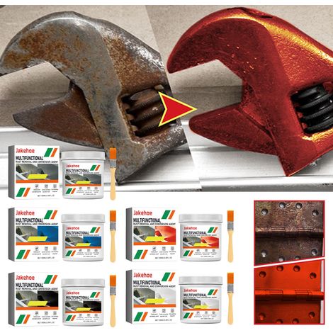 Apprêt multifonctionnel antirouille et de conversion (rouge rouille) pour toitures en tôle d'acier résistantes à la corrosion - Rouge rouille (1/5)