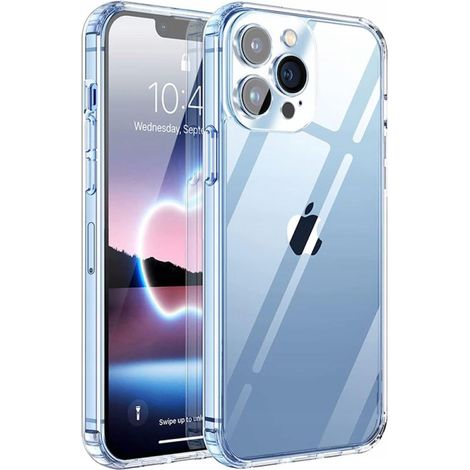 CUSTODIA PER IPHONE 13 PRO MAX, RETRO RINFORZATO, ANTIURTO + VETRO (1/5)