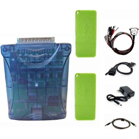 Programmateur ECU SM2 Pro+ J2534 VCI avec dongle, lecture et écriture ECU V1.20-67 V1.21-11, outil de flashage EEPROM sur banc, prise US (1/5)