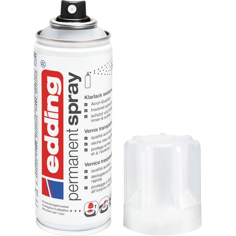 Vernis transparent Aérosol Edding 5200 Effet Mat - Spray 200ml (1/5)