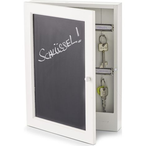 Zeller Schlüsselkasten Tafel, MDF, ca. 22 x 5 x 30 cm