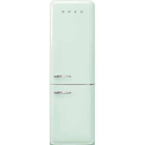 Smeg FAB32RPG6 frigorifero con congelatore Libera installazione 331 L Verde Made in Italy. Capacità netta totale: 331 L. Cerniera porta: Destra, Tipo di display: LED. Classe climatica: SN-T, Emissi... (1/4)