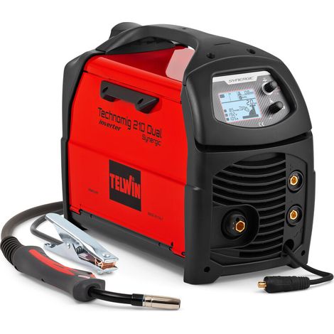 Estación de soldadura multiproceso inverter Technomig 210 Dual Synergic - 230V - TELWIN - 816231