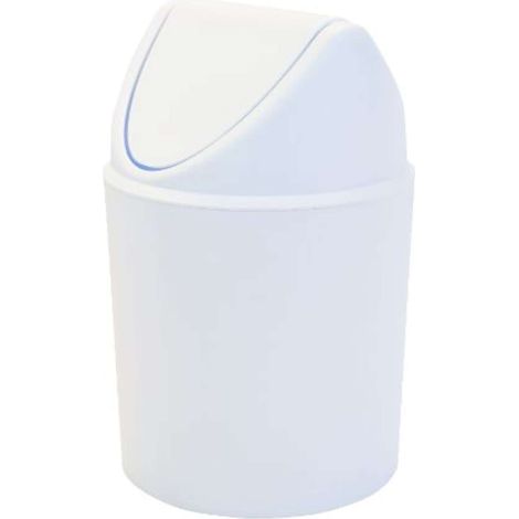 PATTUMIERA DONDOLINA CAPIENZA 6 LITRI IN COLORAZIONE BIANCO