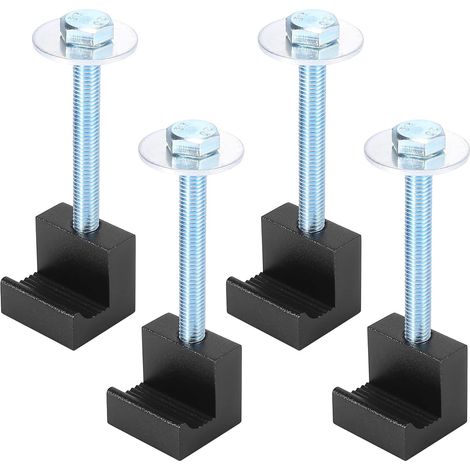 Ensemble de 4 pièces pour coffre à outils camionnette X AUTOHAUX avec sangles d'arrimage et crochets