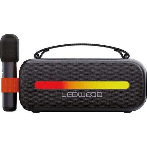 Enceinte Bluetooth - LEDWOOD - ACCESS130 - 130W - Micro sans fil - Effets LED RVB (1/4)