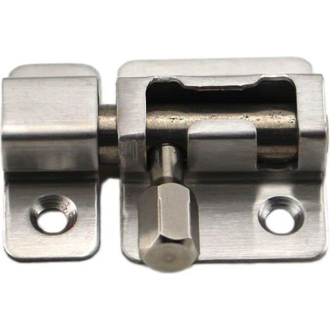 304 Stainless Steel Door Security Surface Bolts for Door and Window Barrel Bolt (1/4)