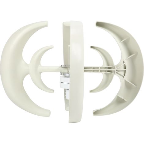Pièces d'assemblage de générateur pour éolienne à double couche, 4 pales, axes verticaux, 1200 W (12 V) (1/5)