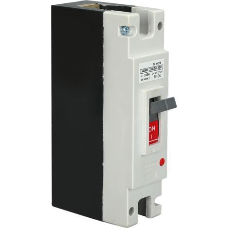 1-poliger Gleichstrom-Leistungsschalter, Kompaktleistungsschalter (MCCB), 250 V 160 A Solarbatterieschalter für Windkraft (1/5)