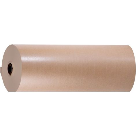 KKE – Papier kraft 50 cm x 781 m – 32 g/m² – Résistant à l'état humide – Papier vergé frictionné – 100% naturel et recyclable