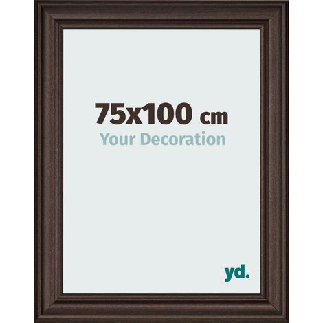 yd. - Cadre photo 75x100 - Chene Fonce - MDF - Lazio