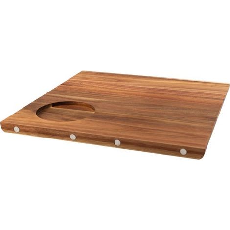 Planche En Acacia Avec Aimants - Sharing 33x33x2cm - Livwise Point Virgule (1/2)