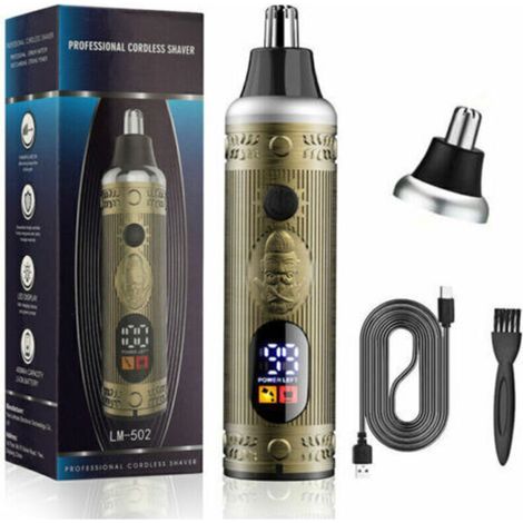 Tondeuse pour oreilles et nez rechargeable pour hommes.. (1/4)
