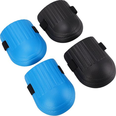 Lot de 2 paires de genouillères de jardinage pour femmes et hommes, en EVA, légères et confortables, pour le nettoyage de la maison et les travaux de construction. (1/5)