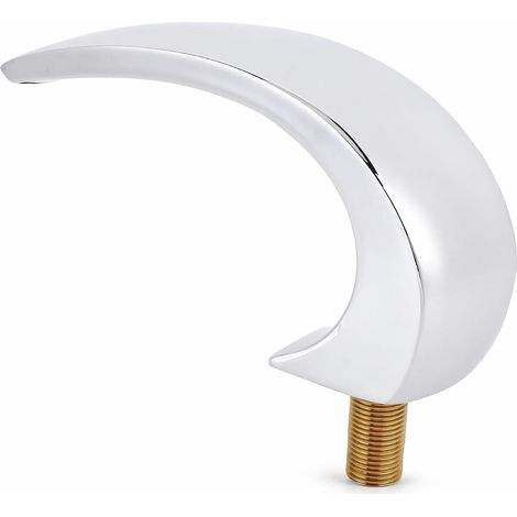 Bec de Cascade de Baignoire en Acier Inoxydable, Design élégant pour Sources Chaudes de Baignoire Régulières (1/5)