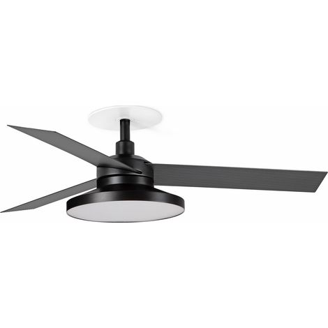 CRUISER RECESSED TAK S Ventilatore nero/aluminium 2700K (1/2)