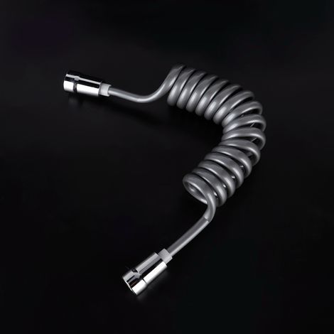Flexibler Duschschlauch im Telefonleitungsstil für WC- und Bidetdüsen, Badezimmerzubehör G1/2" (1/5)