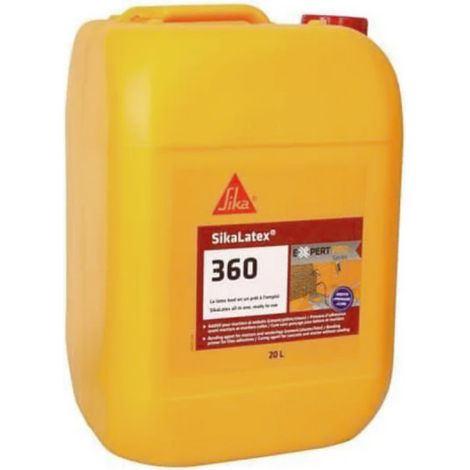 Additivo per malte e calcestruzzi tutto in uno pronto all'uso - SIKA SikaLatex 360 - Bianco - 20L