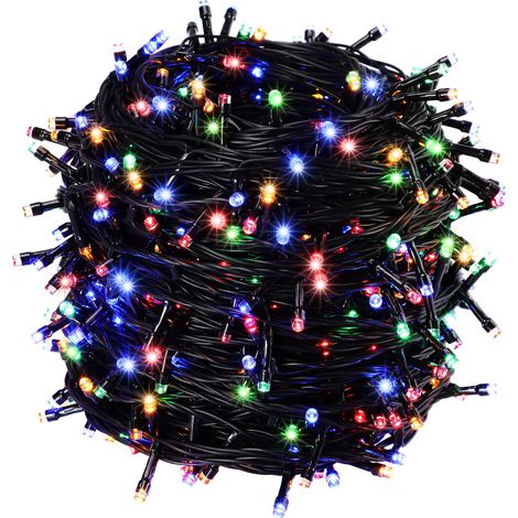 Catena di 700 Luci LED 14m multicolor per esterni & interni con 8 funzioni di illuminazione ghirlanda luminosa per albero di Natale addobbi (1/5)