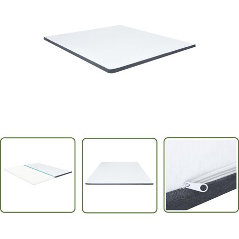 FIMEI Surmatelas de sommier tapissier 200x160x5 cm (1/5)